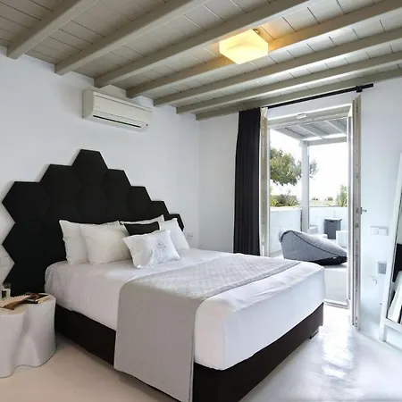 Luxury Mykonos Dafniri Private Pool Sea View Kalafatis ヴィラ *