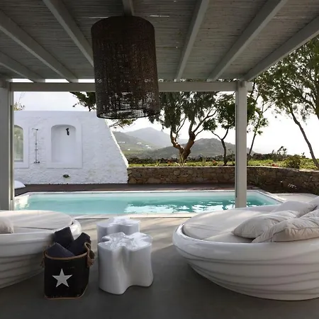Luxury Mykonos Dafniri Private Pool Sea View Kalafatis ヴィラ Mykonos Town