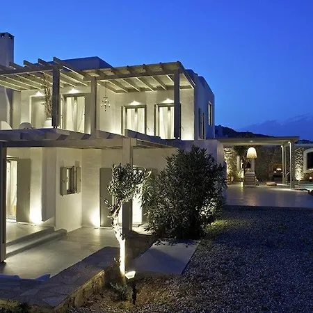 Luxury Mykonos Dafniri Private Pool Sea View Kalafatis ヴィラ *